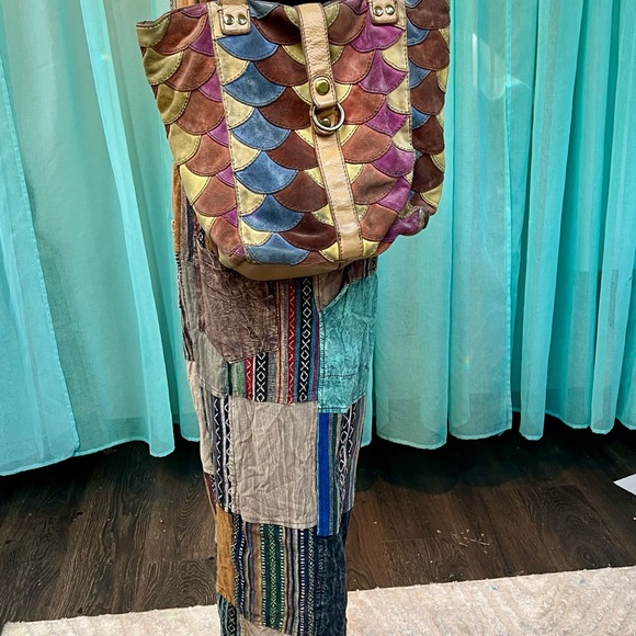 Kathmandu Multicolor Patchwork Pants - Picture 5 of 6